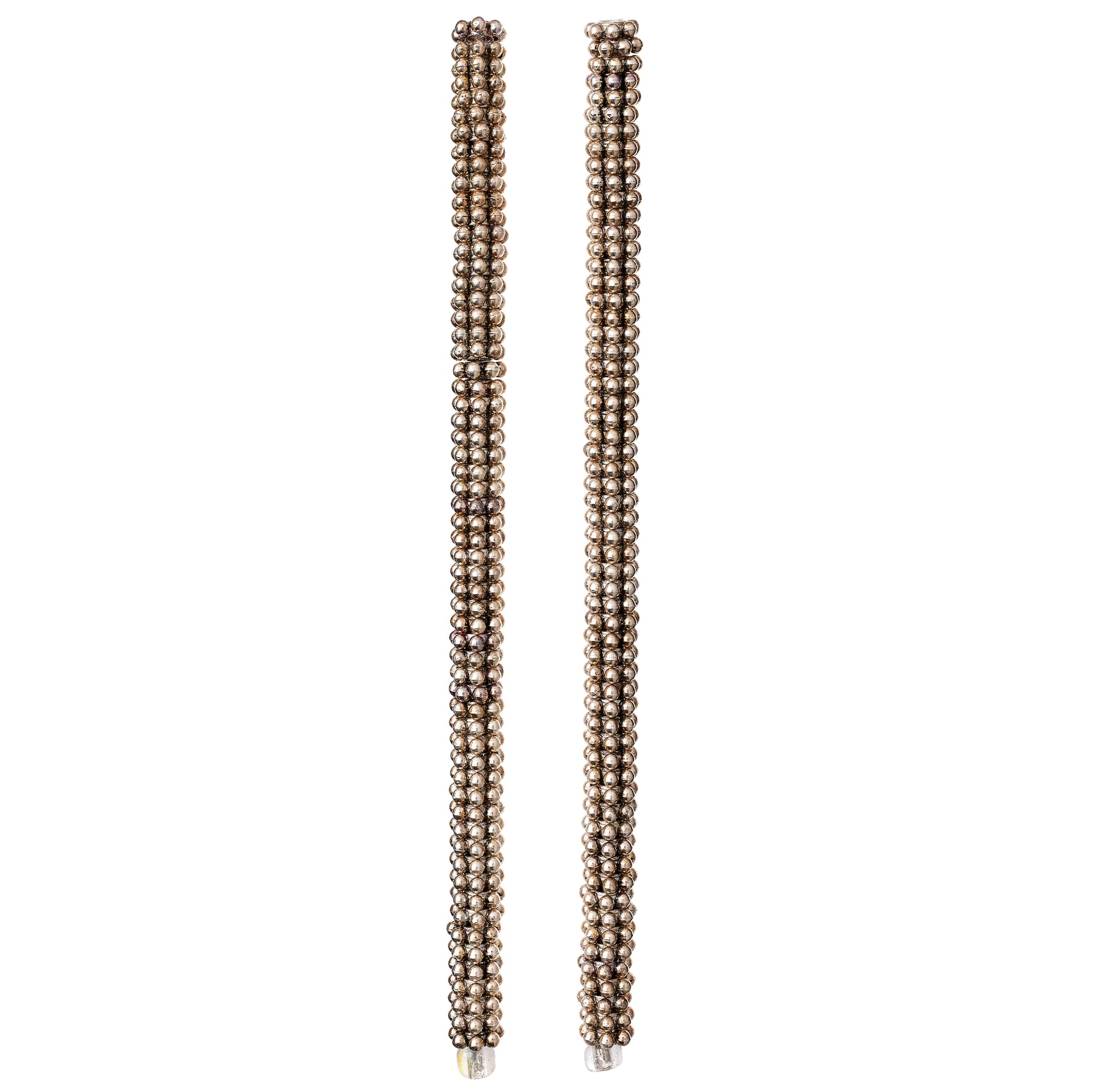 Silver Plated Small Dot Rondelle Beads, 6mm by Bead Landing™